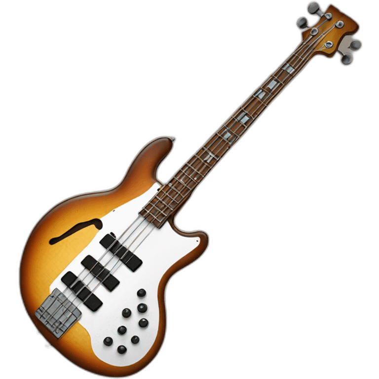 Rickenbacker bass emoji