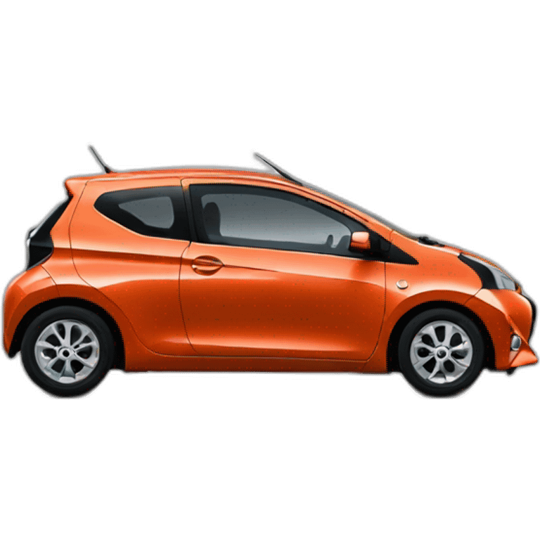 Toyota Aygo porsche emoji