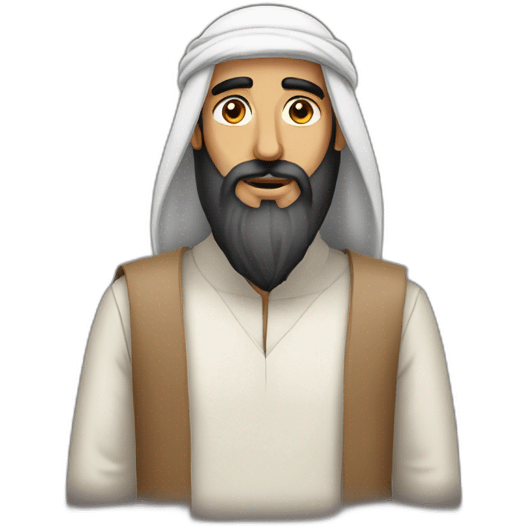 Arab with a long beard emoji