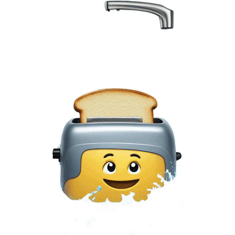 Toaster bath emoji