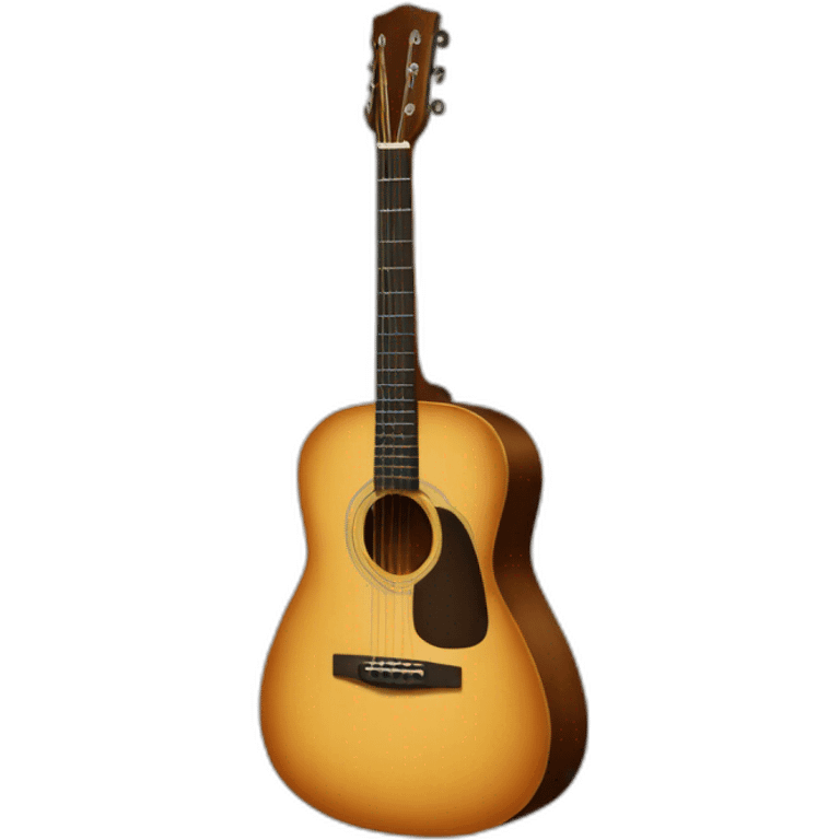 acoustic guitar coco emoji