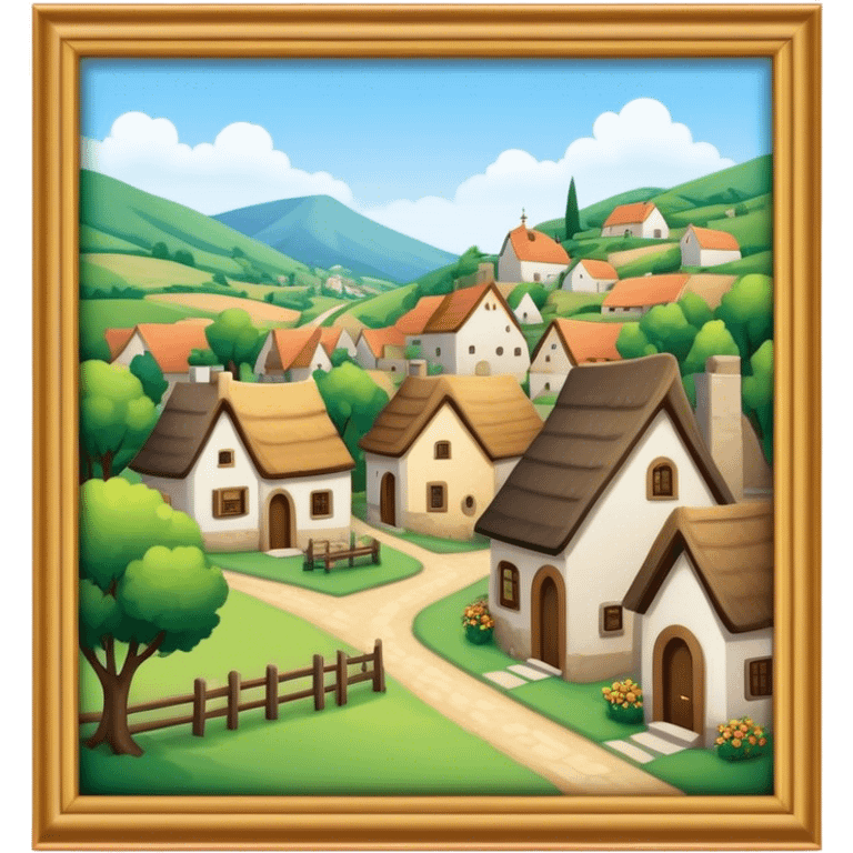 Village  emoji