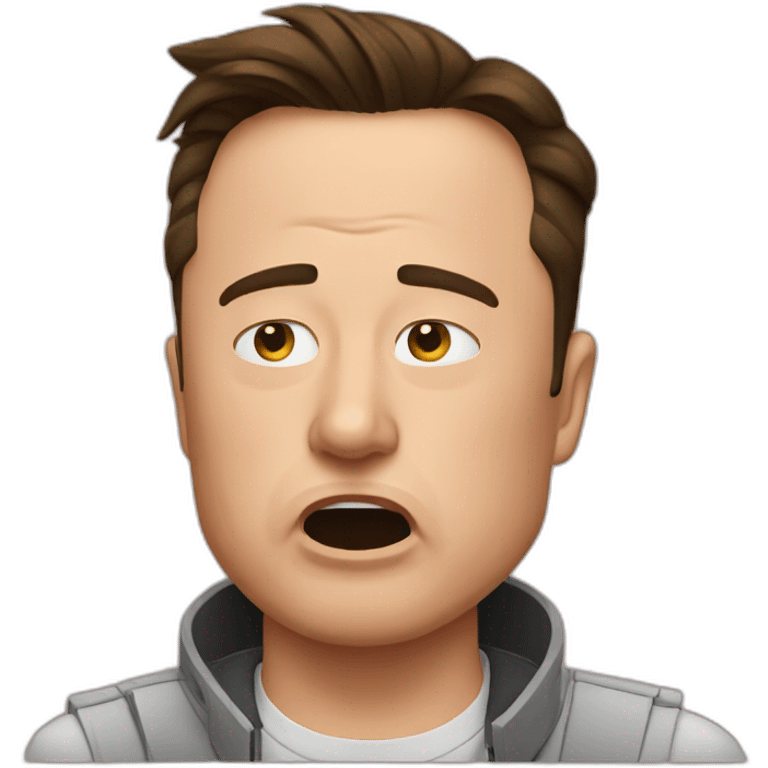 Elon Musk Crying emoji