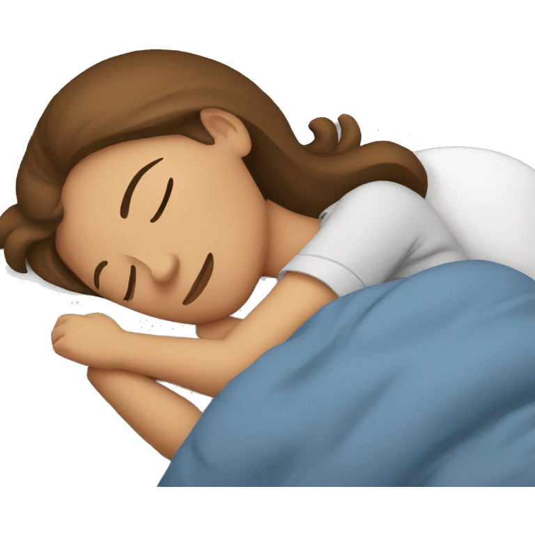 A mom sleeping  emoji