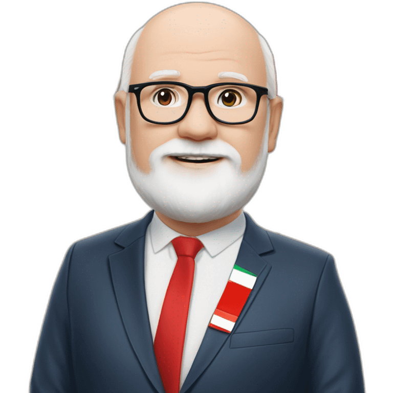 frans timmermans met vlag van twente emoji