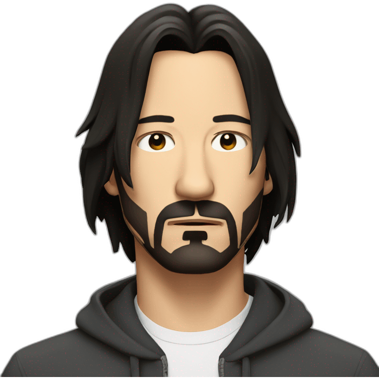 keanu sad face emoji