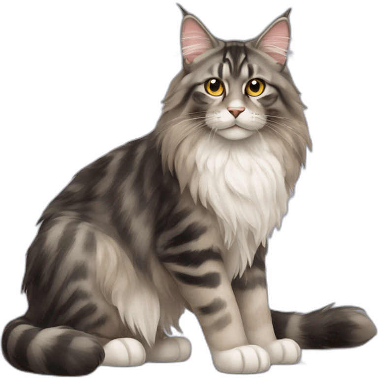 main coon cat emoji