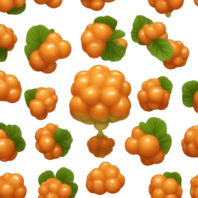 a cloudberry emoji