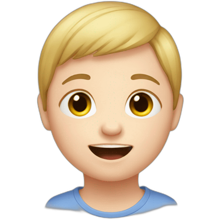 child with down syndrome emoji