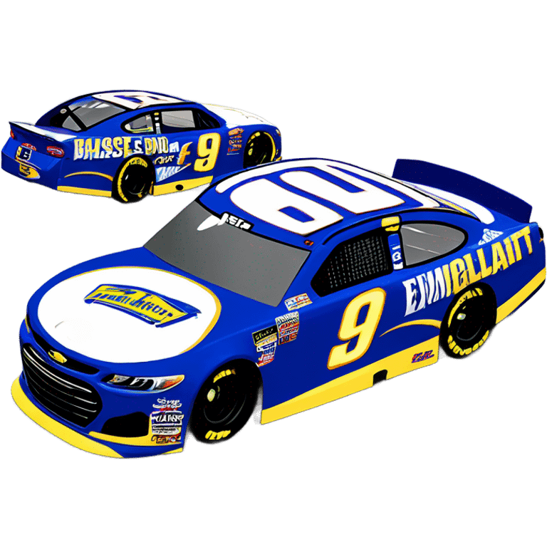 Chase Elliot nascar car emoji