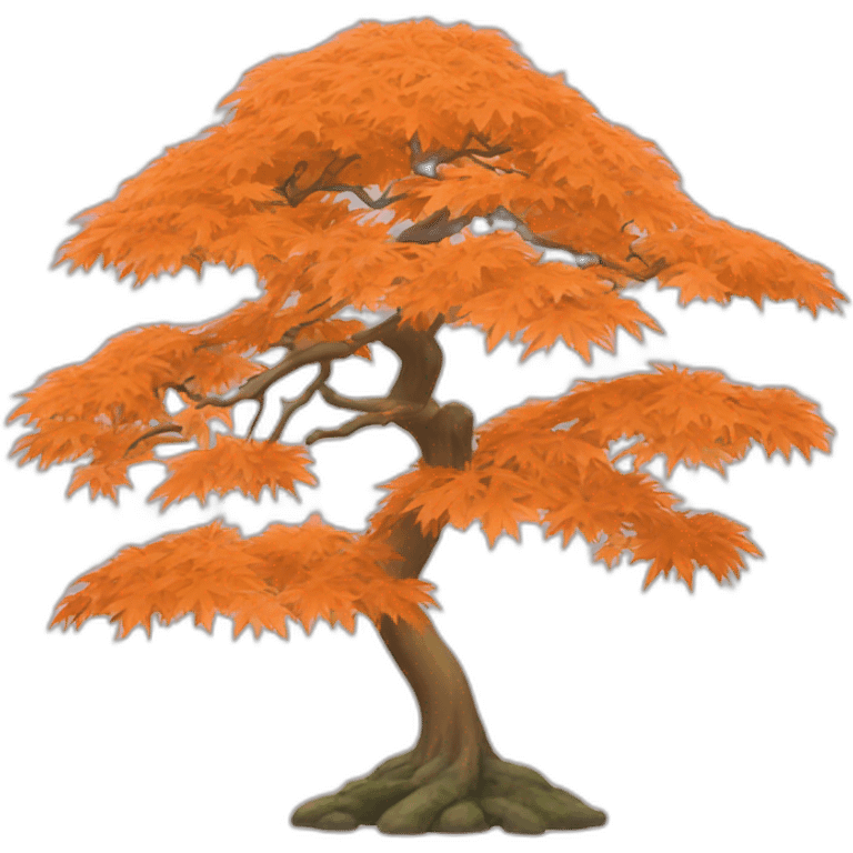 japanese maple orange emoji