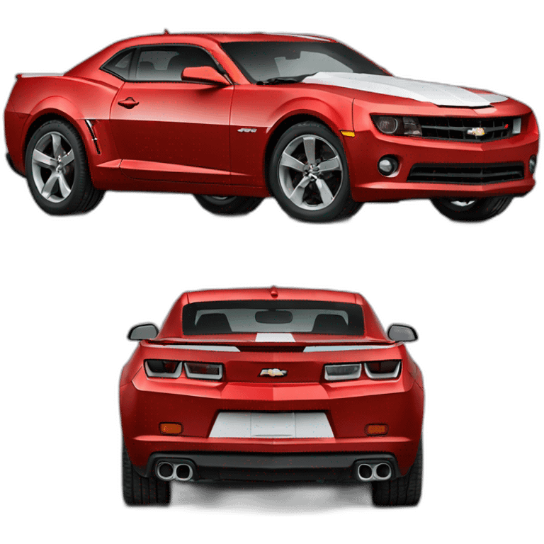 Chevy camaro red emoji