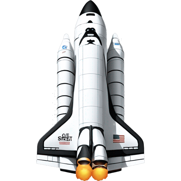 Combat space shuttle emoji