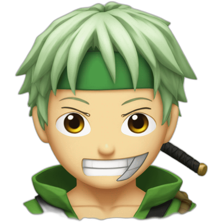 Zoro One piece emoji