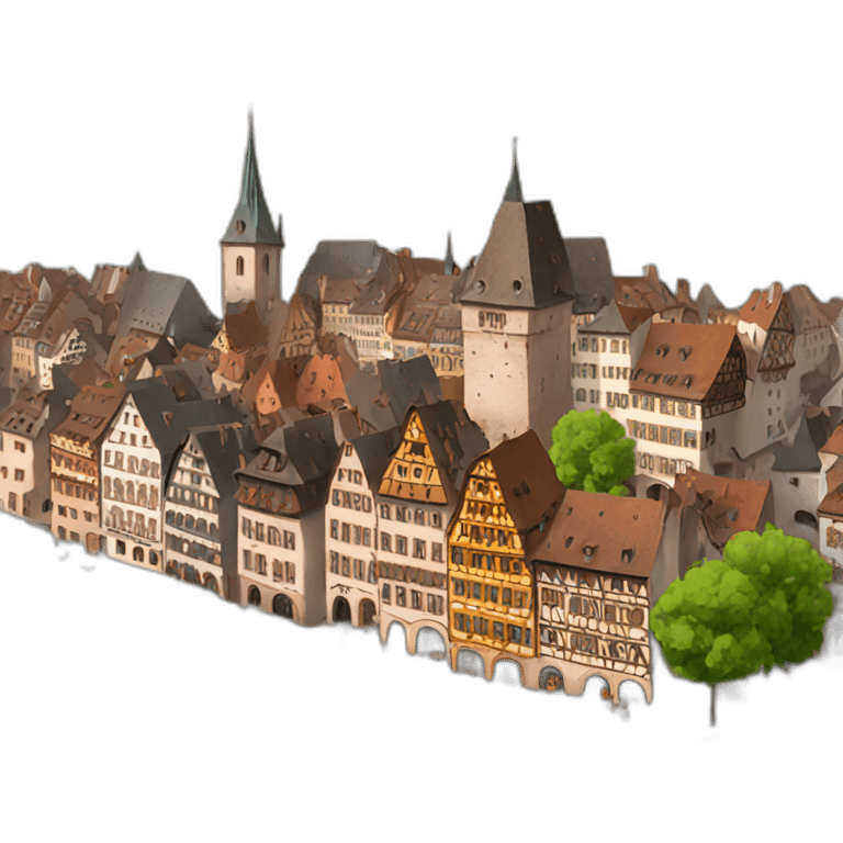 Strasbourg city emoji