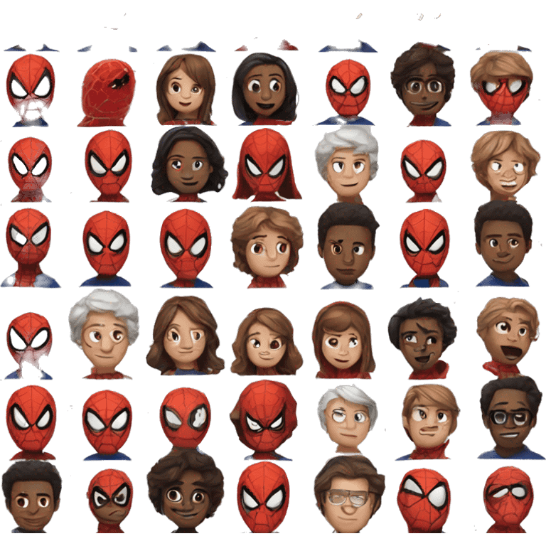 Spider-Man meme emoji emoji