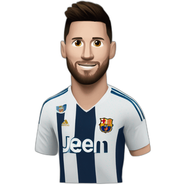 Messi sur ronaldo emoji