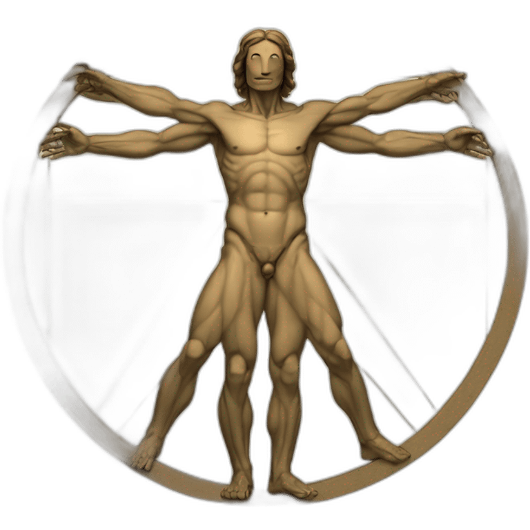 Vitruvian Man emoji