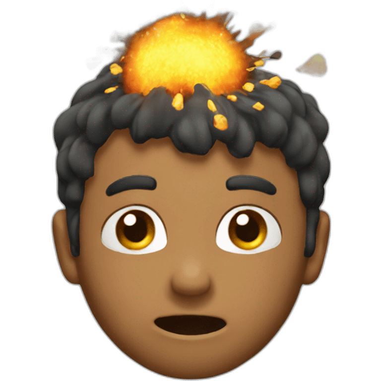 exploding head emoji emoji