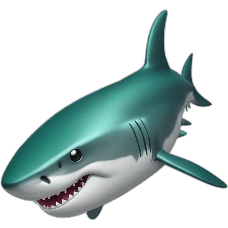 Requin vert emoji