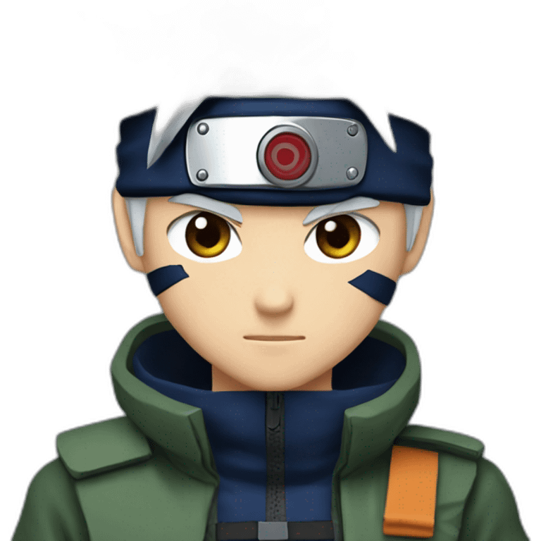 Kakashi WOth sharingan emoji