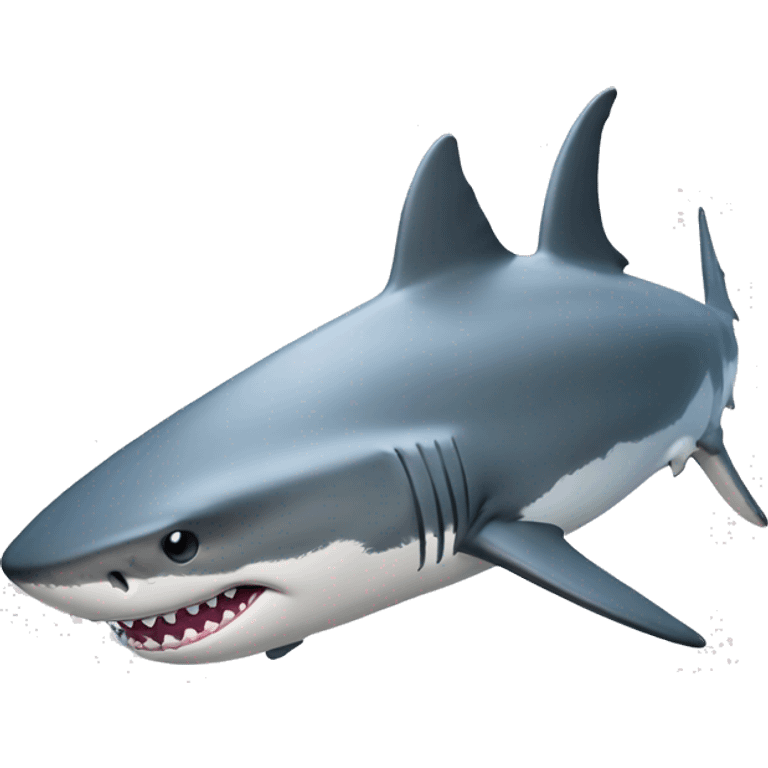 Great white shark emoji