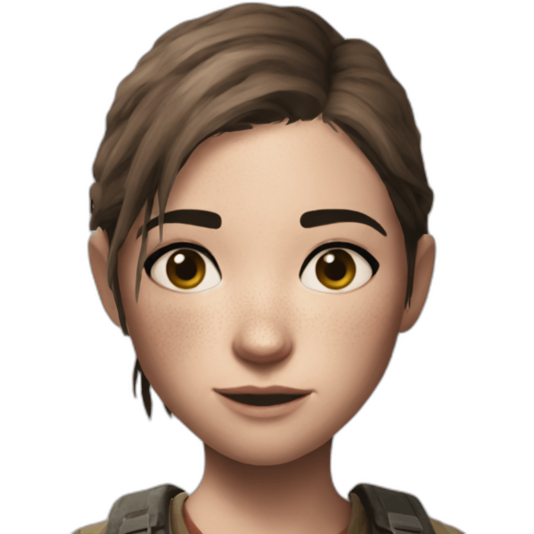 The last of us Ellie emoji