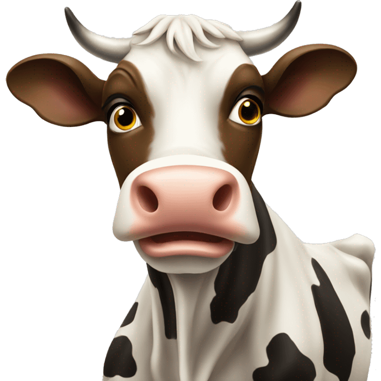 Cow hungry emoji