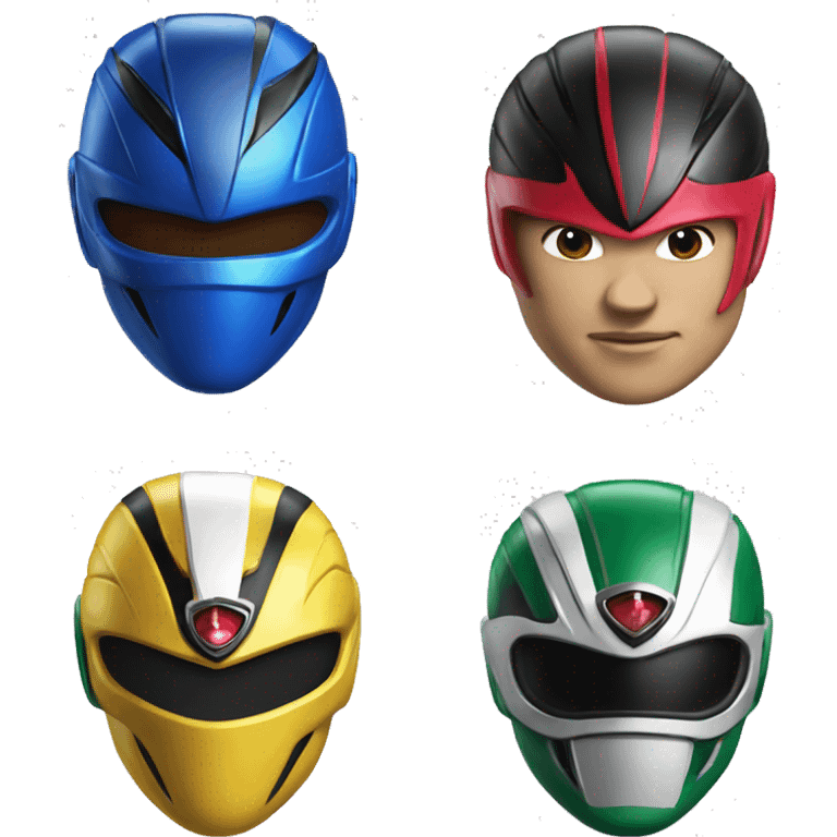 Power rangers emoji