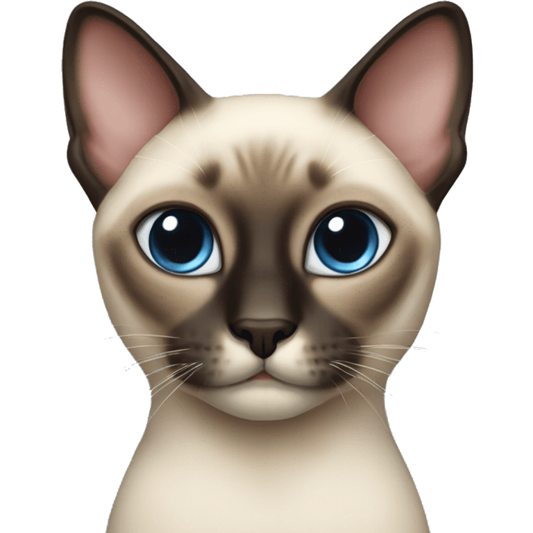 Siamese cat emoji