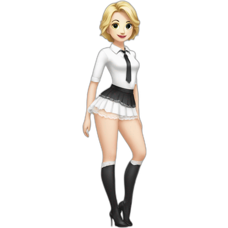 white-knickers-white-stockings-black-skirt emoji