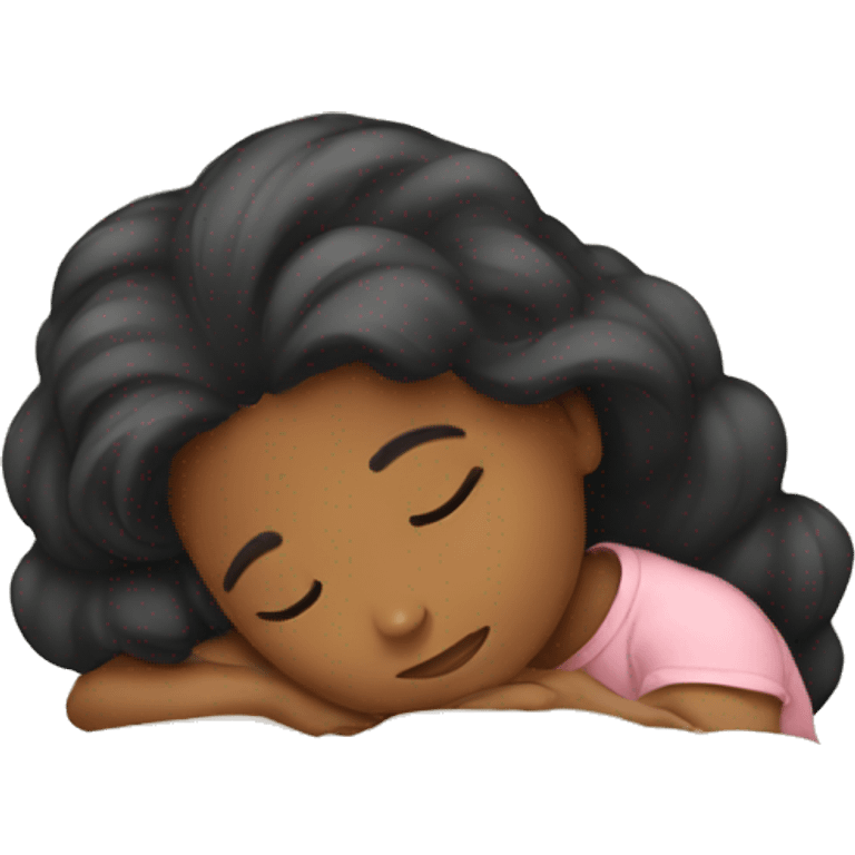 Girl sleeping emoji