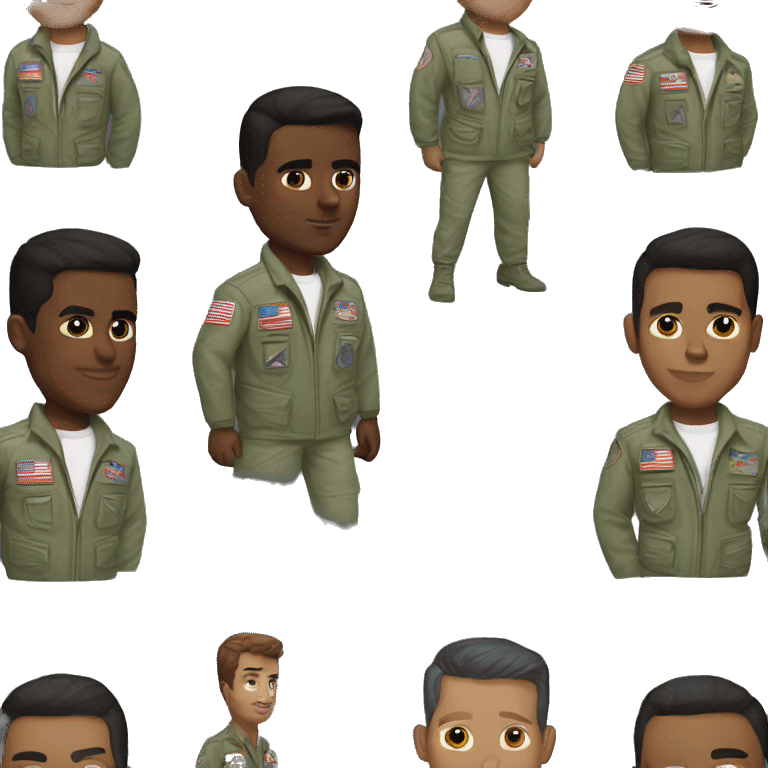 top gun emoji