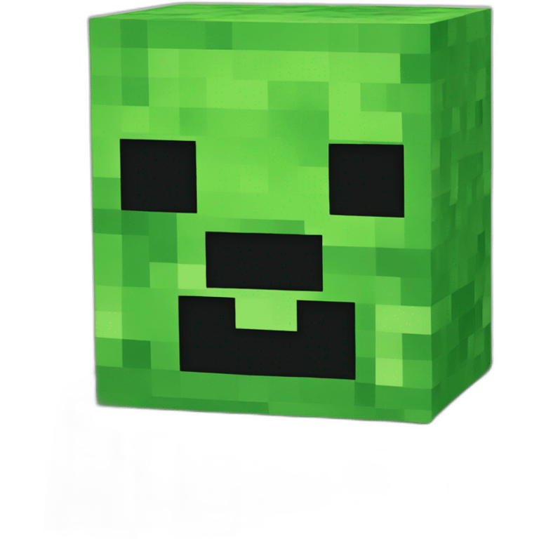 Minecraft creeper emoji