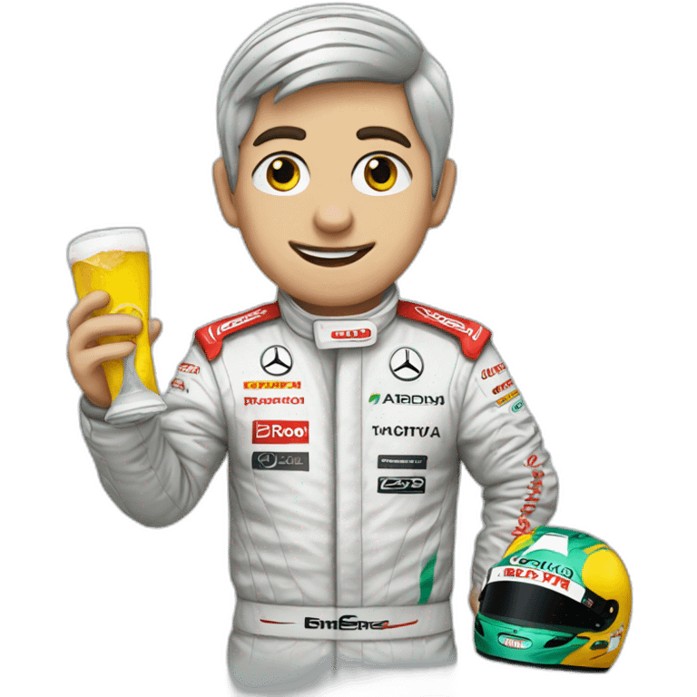 F1 Mercedes addicted  emoji