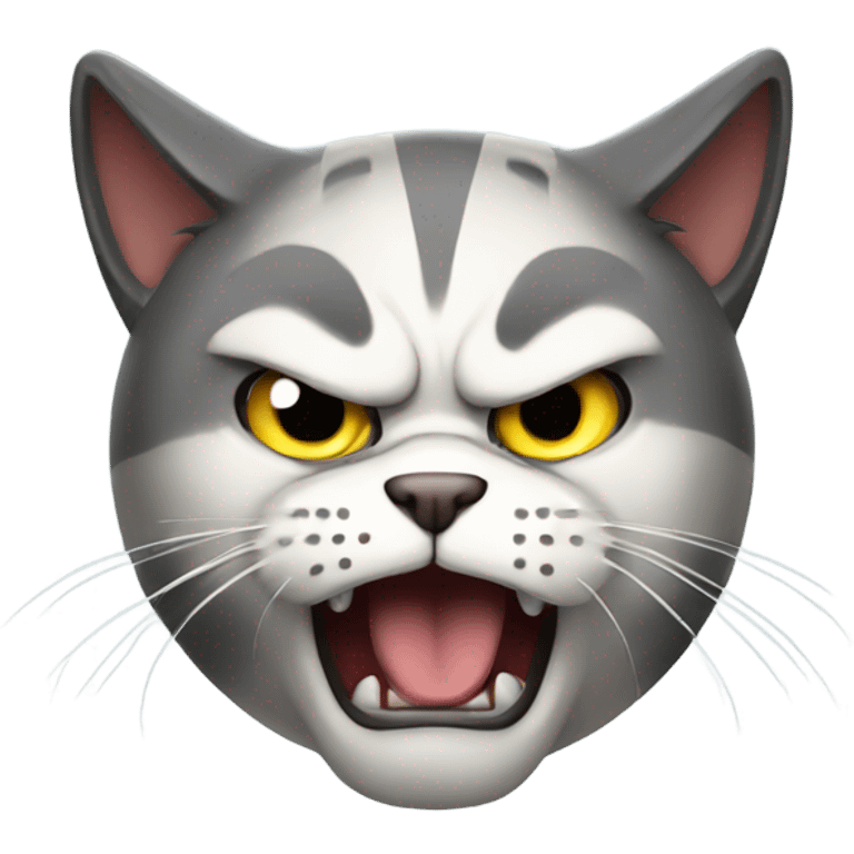 Angry cat emoji