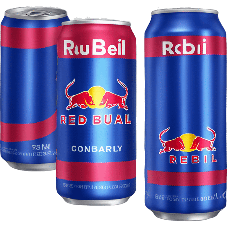 RedBull the Drink in Blue  emoji