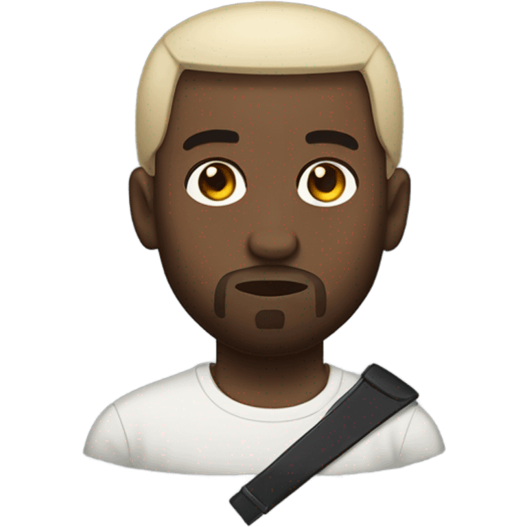 kanye west as a cat emoji