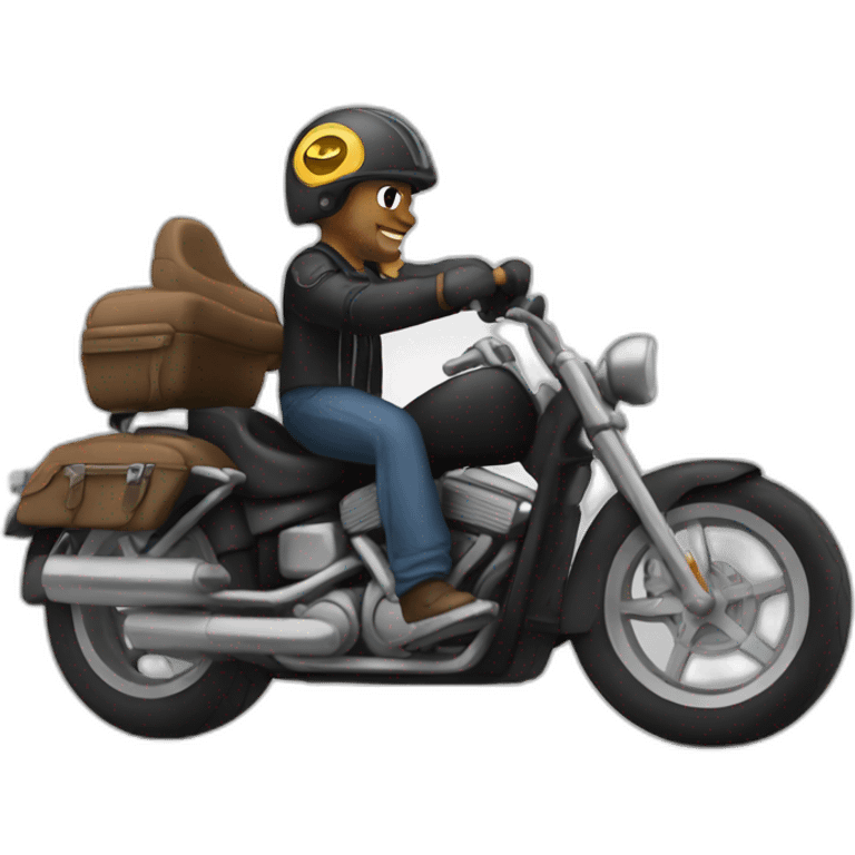 Biker emoji