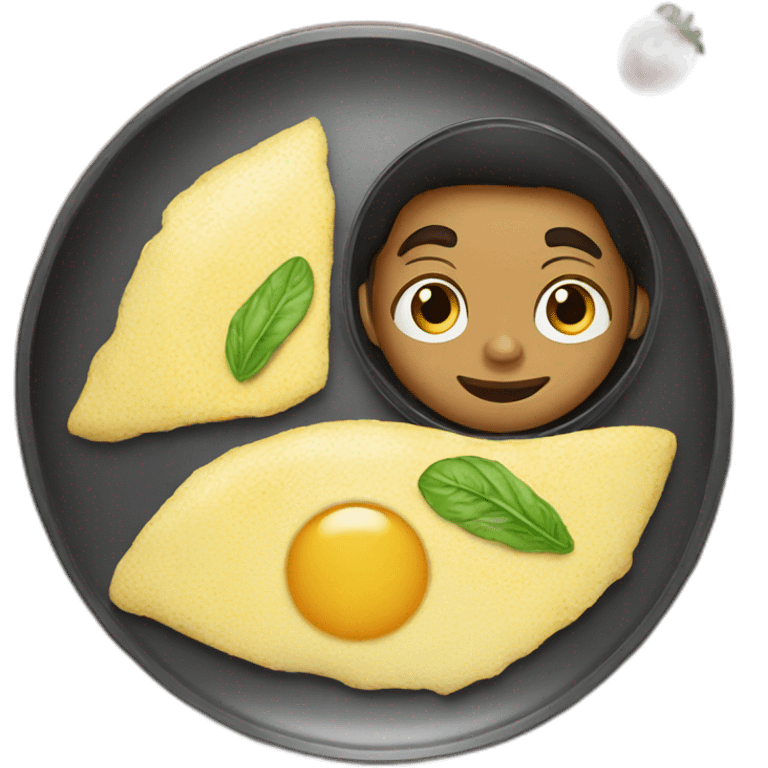 Omelette-boy emoji