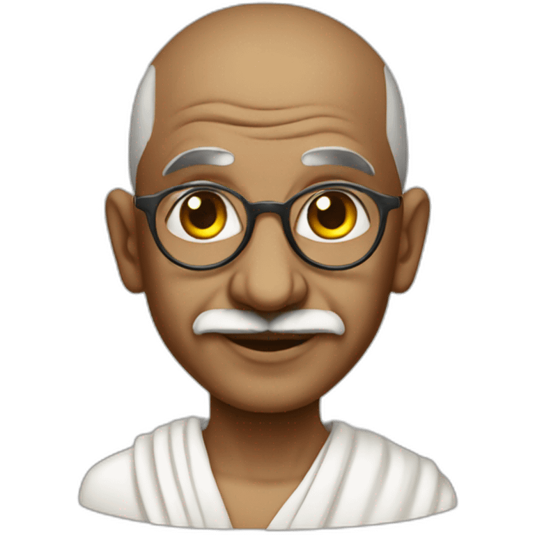 gandhi emoji