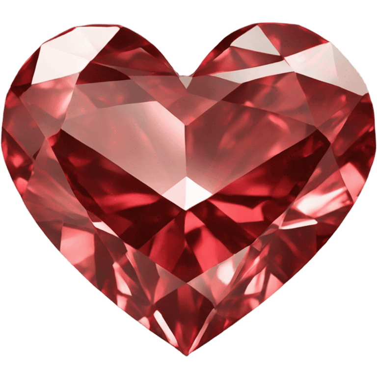 56 karat red heart shaped diamond  emoji