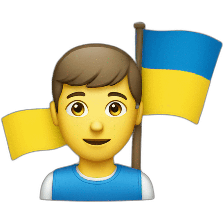 people with ukraine flag emoji