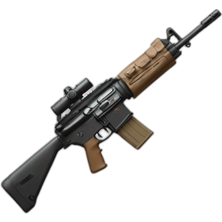 american assault rifle emoji