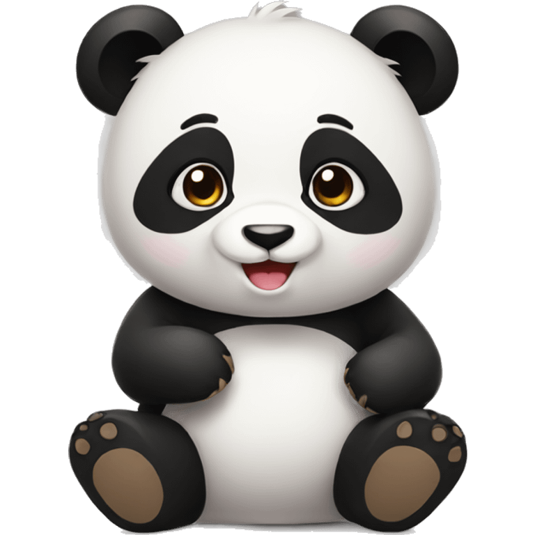 panda cute emoji