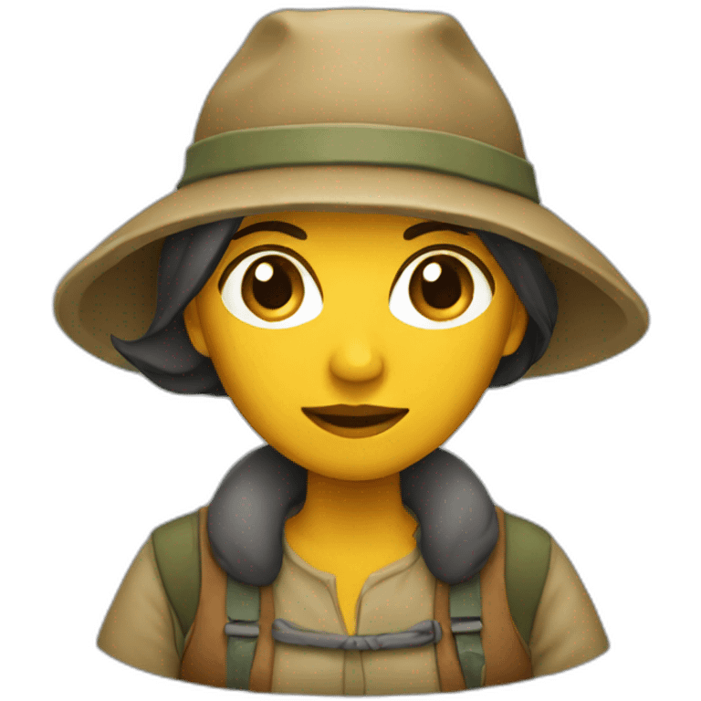 fisher woman emoji