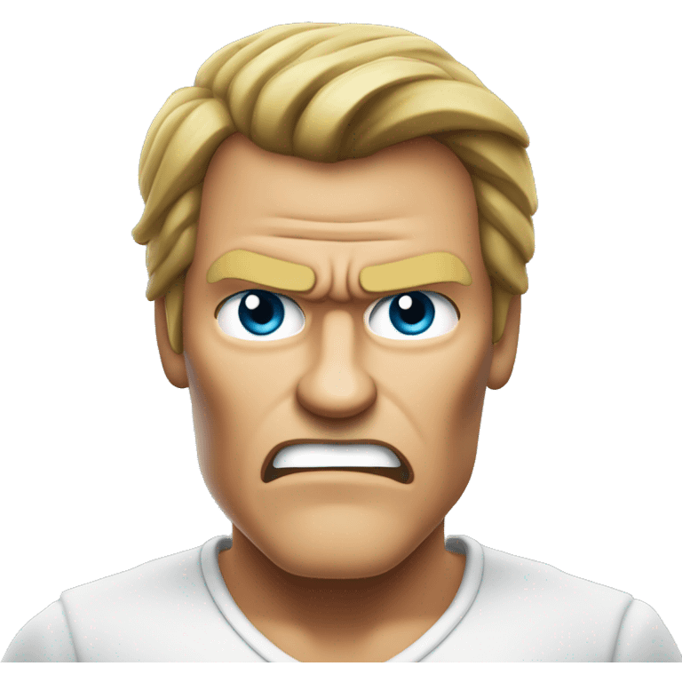 Dieter Bohlen angry emoji