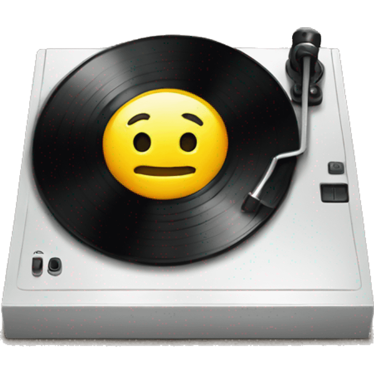 Vinyl record emoji