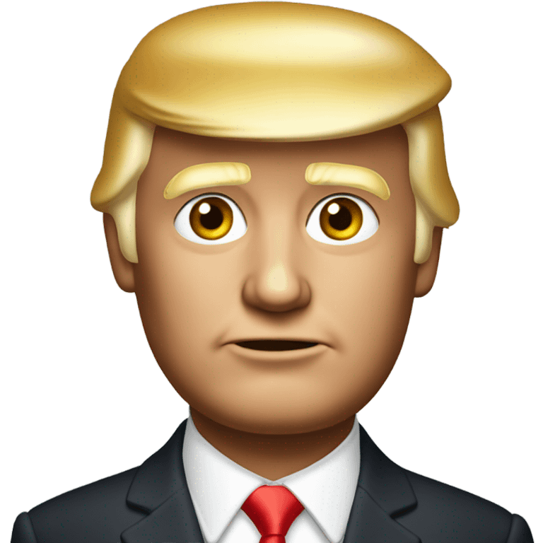 The real Donald Trump emoji