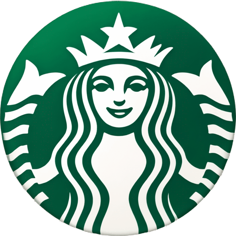 Starbucks logo emoji